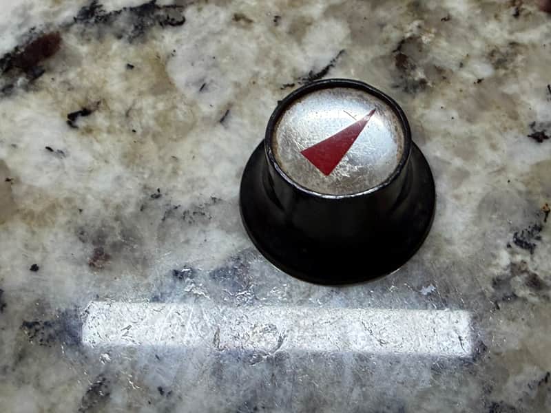 Epiphone Amp Knob 60s Vintage Silver image 1