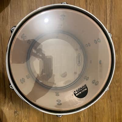 Sonor S-Classix 2007 12" x 9" Tom drum in satin Ebony veneer 5mm European Birch shell Made in Germany image 5