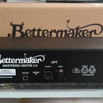 Bettermaker Mastering Limiter- B Stock- Factory Direct image 2