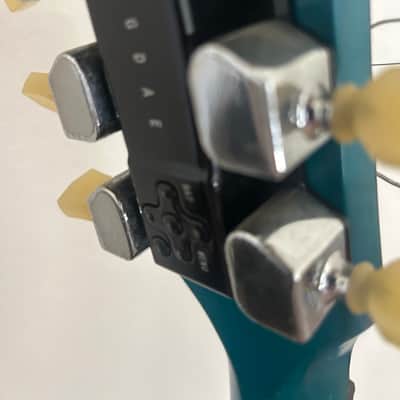 Gibson Les Paul Futura (120th Anniversary, USA Made) 2014 - Pacific Blue finish with flame top image 3