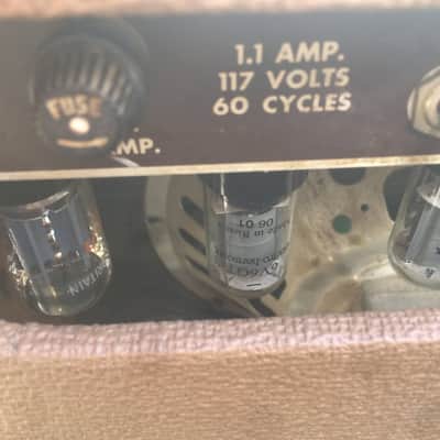 Dumble modded Fender Brown Deluxe 1962 image 12