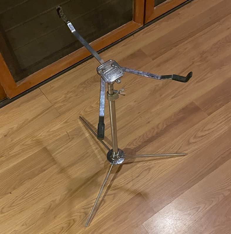 Vintage 1960's - 70’s Ludwig Standard Chicago USA Flat Base Snare Drum Stand image 1