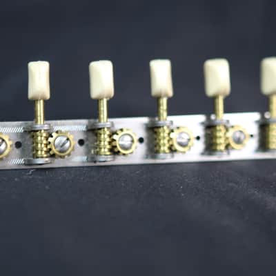 Vintage Waverly 6 On-a-Plate Tuners 1960's Nickel NOS! UNUSED! image 3