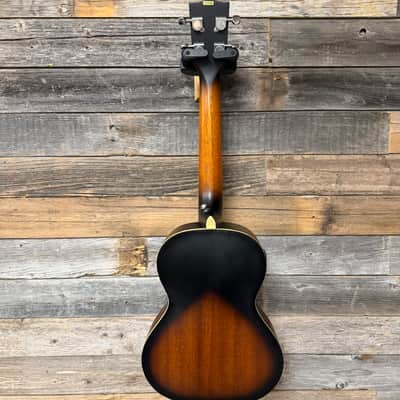 Kala KA-JTE Archtop Series Acoustic/Electric Tenor Ukulele with Pickup 2010s - 2-Tone Satin Sunburst image 2