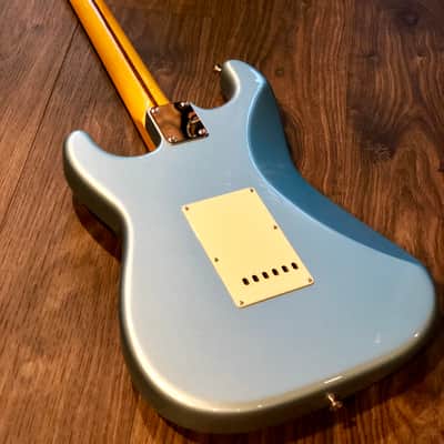 Tokai AST-104 IBL/R Goldstar Sound Japan in Ice Blue Metallic with Rosewood FB image 5
