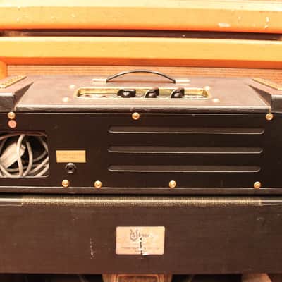 Vintage 1963 Selmer Futurama Bassist Major Valve Amplifier Head & Cabinet MINT image 6