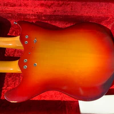 Mosrite Joe Maphis Double Neck Mark XVIII 1966 - Custom Sunburst image 9