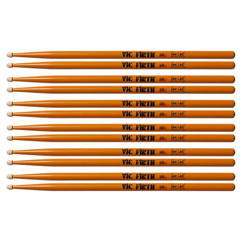 Vic Firth Dave Weckl Evolution Signature Drum Sticks (6 Pair Bundle) image 1