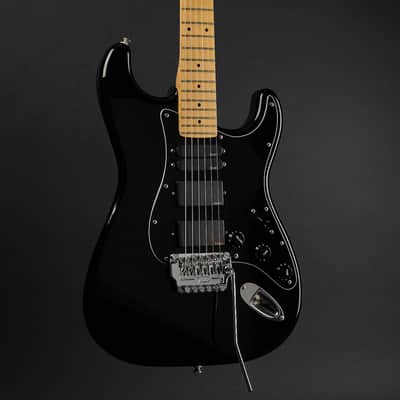1980s Fender MIJ Contemporary Series Stratocaster Black image 4