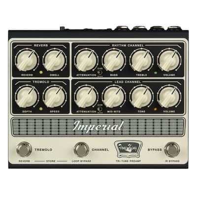 Tone King Imperial Preamp Tri-Tube Preamp Pedal w/3x 12AX7 Tubes - Open Box image 3