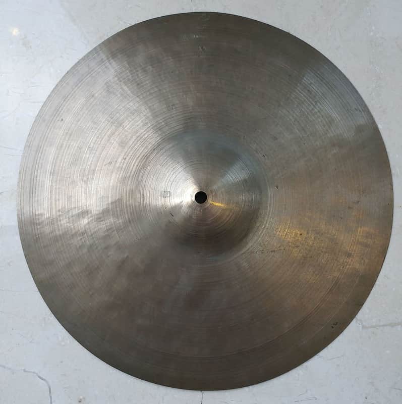 K. Zildjian 13" Old Stamp Hi-Hat Cymbals (Pair) 1930 - 1958 image 1