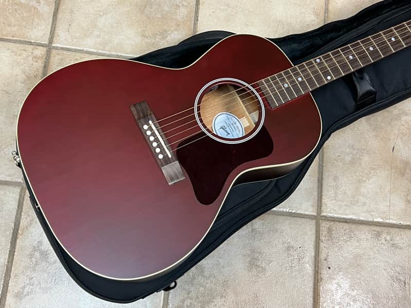 2025 Gibson L-00 Special Acoustic-Electric Guitar Wine Red image 1