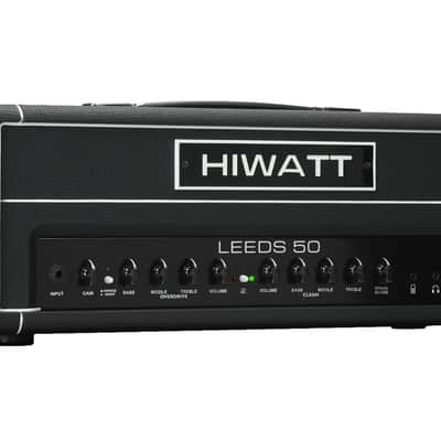 Hiwatt Leeds 50R Head, 50W 2-Channel Guitar Amplifier Head with Spring Reverb image 3