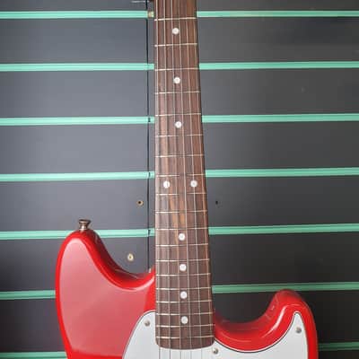 Fender Mustang MG69/MH Candy Apple Red 2012 Electric Guitar image 8