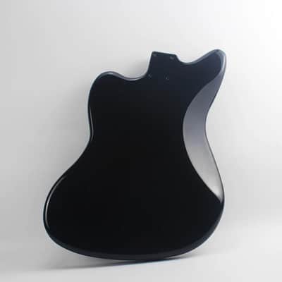 Alder Wood Black Jazzmaster Style Guitar Body image 4