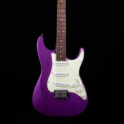 EART YMX-SG3,Roasted Book-match Mahogany Solid Body,22 Stainless Steel Frets,6-Point Synchronized Tremolo image 1
