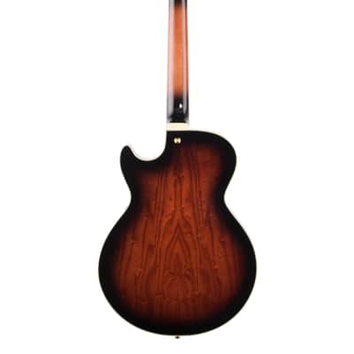 Ibanez Artcore Expressionist AG95QA Hollowbody Dark Brown Sunburst image 5
