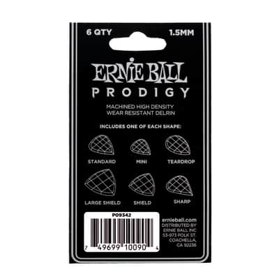 Ernie Ball 9342 Prodigy Multipack Picks - Set of Picks image 3