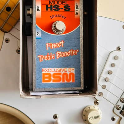 BSM HS-S Master Treble Booster – Excellent Condition w/ Box & Paperwork (Ritchie Blackmore) image 2