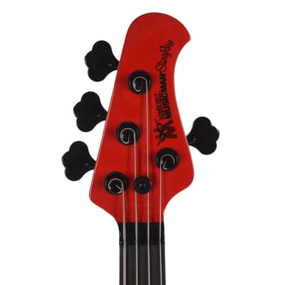 Music Man Tim Commerford Artist Series StingRay Bass Caliper Red (Serial #B059724) image 6
