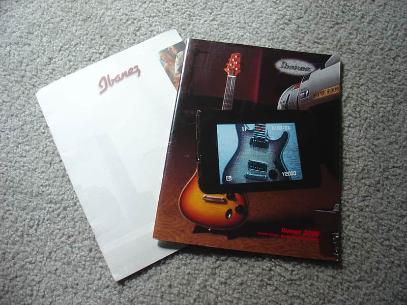 Ibanez 2000 Ibanez full line color catalogs (2) image 1