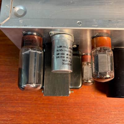 1950’s RCA BA-4C tube amplifier line preamp microphones Rehoused and fully serviced in an old GE chasis image 10
