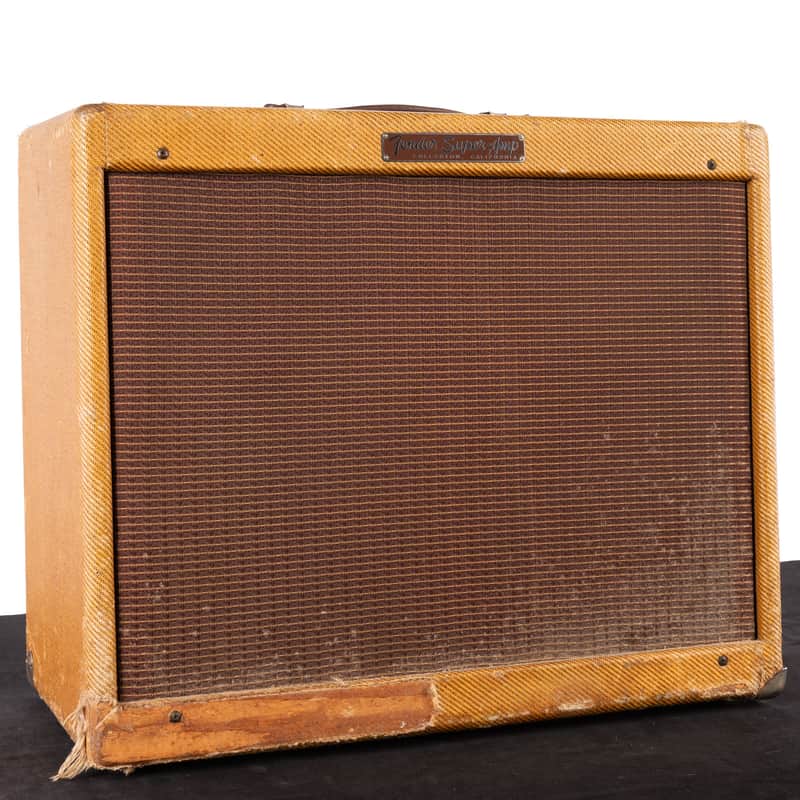 Fender 1957 Super Amp Narrow Panel 5E4 (624) USED *VINTAGE* image 1