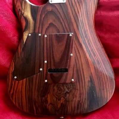 SJ Custom Guitars  Stratocaster semihollow all rosewood, Wilkinson tremolo, gotoh tuners image 8