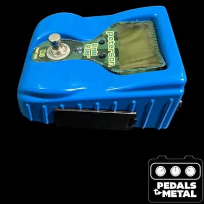 Peterson VS-S StroboStomp Pedal Tuner 2000s - Blue - X21283 image 4