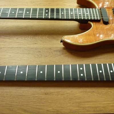1980's STEINBERGER GM4T TransTrem Guitar in FLAMED HAWAIIAN KOA with Extra Newburgh Neck image 6
