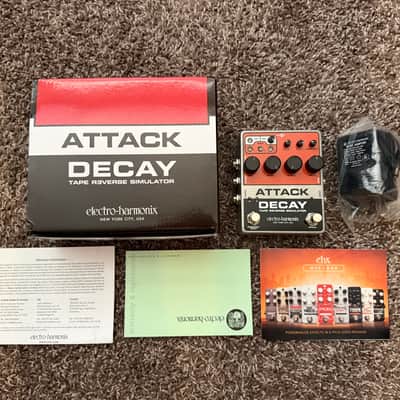 Electro-Harmonix Attack Decay Reverse Tape Simulator 2019 - Present - Orange / Black image 2