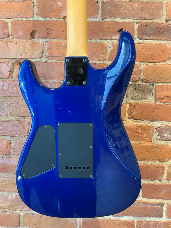 Fernandes The Function SSH-40 SuperStrat 1980's-1990's Blue MIJ