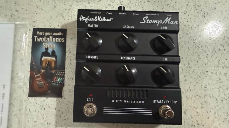 Hughes & Kettner StompMan 50-Watt Pedalboard Guitar Amp / Spirit Tone Generator image 1