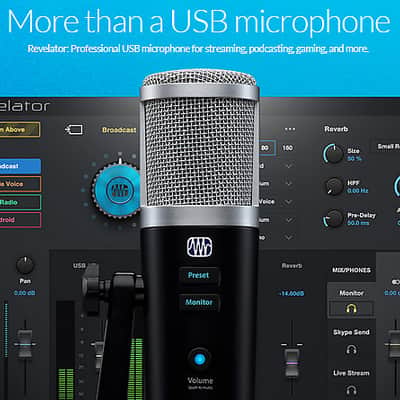 Presonus REVELATOR USB-C Compatible Microphone with StudioLive Voice Effects Processing image 7