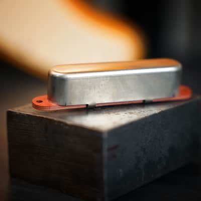 Skylark™ Telecaster Pickup Set — Handwound | Plain Enamel | Alnico 5 | Copper Baseplate | 1960s Tele Voice | USA Boutique image 4