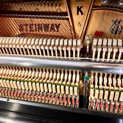 Steinway & Sons K-52 2021 - Ebony Satin image 12