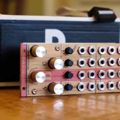BASTL Instruments Quattro Figaro Quad VCA with CV Invertors and Mixed Outputs 2015  - Wood image 2