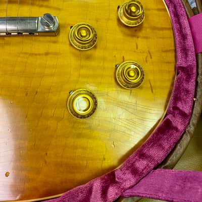 Gibson Custom Shop Collector's Choice #33 Jeff Hanna 1960 Les Paul Standard 2015 Aged Lemon Burst image 7