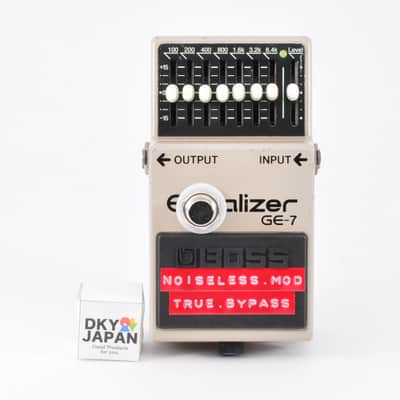 Boss GE-7 Graphic Equalizer XTS Midrange Mod Xact Tone Solutions