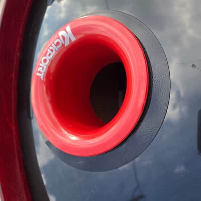 Fibes/Corder/Darwin Clone 14x24 Bass Drum - Ruby Red (No Spurs) C013-33 image 9