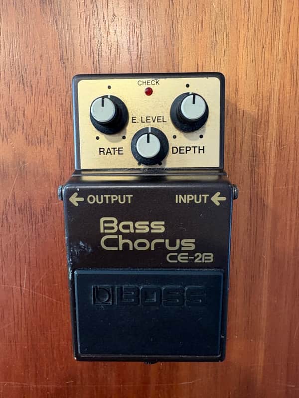Boss CE-2B Bass Chorus (Green Label) 1989 - 1994 - Brown image 1