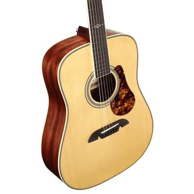 Alvarez Masterworks Dreadnought Guitar Acoustic Electric (MD60E_Herringbone) image 5