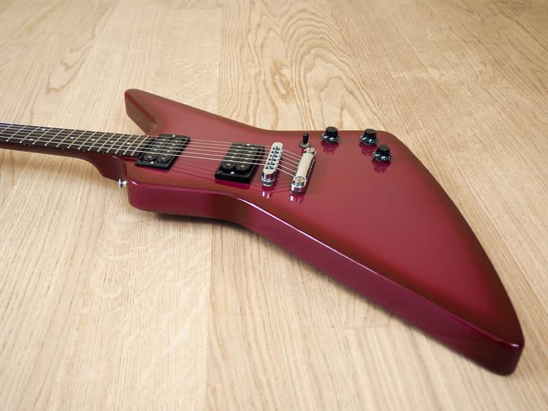 1984 Gibson Explorer Electric Guitar Purple Burst 100% Original