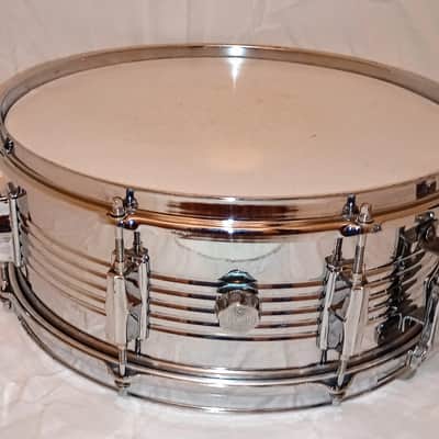 UNMARKED COS SNARE DRUM 14X5.5 80'S?-FREE SHIP TO C-USA! image 1