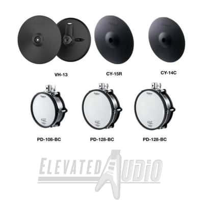 Roland TD-50KVA Pad Set for TD-50KV. Includes 3 x toms, 2 x cymbals, 1 x hi hat pair, Sealed Box, Full Manufacturer Warranty !!