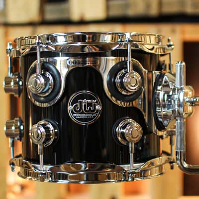 DW Performance Piano Black Lacquer Rack Tom - 7x8 image 1