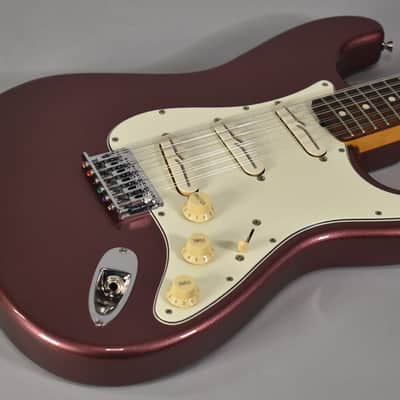 2007 Fender Japan Stratocaster XII 12-String Burgundy Mist Metallic CIJ w/OHSC image 9