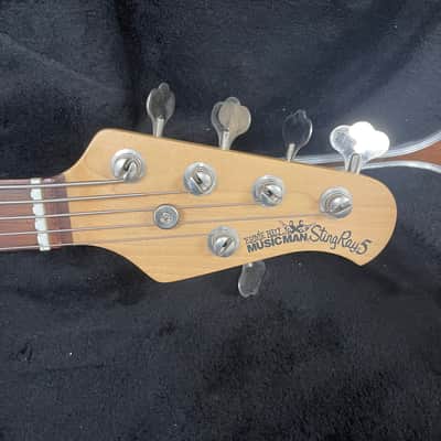 Ernie Ball Music Man StingRay 5 HH with Rosewood Fretboard - Natural image 6