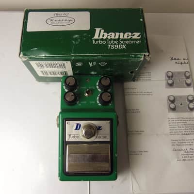 Ibanez TS-9DX Turbo Tube Screamer w/ Keeley Flexi Mod | Reverb