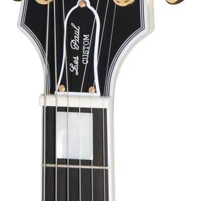 Epiphone "Inspired by Gibson Custom" '63 Les Paul SG Custom with Maestro Vibrola 2024 - Present - Classic White image 3